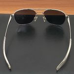 Vintage EAGLE EYES Freedom R52 SLV #12029 7188 Aviator Sunglasses Silver Photo 4