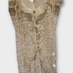 Bardot Marsella Ruffle Sequin Cocktail Midi Dress Size US/2 Photo 10