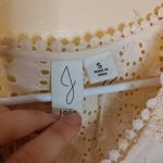 Joie  Size Small NWT NEW Light Pink Pale Pastel Boho Oversized Eyelet Top Blouse Photo 4