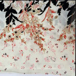 Roffe accessories orange/cream/black flowy kimono great colors print & drape EUC Orange Size undefined Photo 6