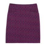 Fat Face Jennie Ikat Purple Patterned Mini Skirt 10 Photo 0