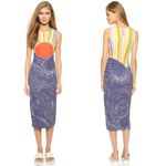 Mara Hoffman NWT Misun Rising Sun Midi Dress Size Medium Photo 9