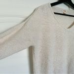 Free People MOSSIMO Women's Ivory Fuzzy Knit Cropped Layering Sweater | Size: XXL Photo 6