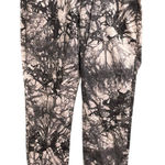 CAbi NEW Woven Marble Pant Size Medium Casual Pull On Elastic Waist Comfort Photo 0