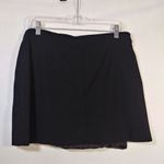 Bar III  Asymmetrical Mini Skirt Deep Black Size L Photo 4