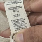 Free People Revolve Tomboy Linen Shorts Size S Color is Cream Oversized Photo 8