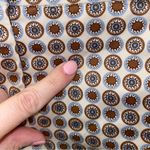 J.Crew Cream Mahali Dot Jubilee Print Patterned Shorts Tan Beige Size 10 Photo 6