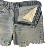 Levi's Levi’s Vintage Orange Tab Distressed High Waisted Denim Cut-Off Short Photo 4