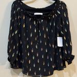 See By Chloe SEE BY CHLOÉ Metallic Fil Coupé Silk-blend Crepon Blouse In Photo 0