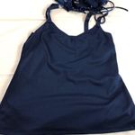 AGB Blue And White Floral Blouse S Photo 4