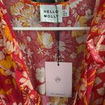 Hello Molly NWT Natural Heights Jumpsuit Pink Floral Size 2 Photo 2