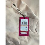 Vince Camuto  Ruffle Knee Length Sheath Dress Women's 2 Pink Blush One Shoulder Photo 7