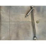 AMERICAN LEATHER CO. Liberty Backpack Gray/Taupe Purse Bag TRAVEL MINIMALIST Gray Photo 7