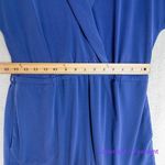 New! 1.STATE Women's Cuffed Sleeve Romper Blue,‎ size L Blue Size L Photo 4