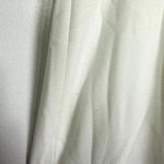 Dress the Population Sandra Plunge Crepe Trumpet Gown in Off White Size Medium Photo 10