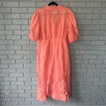 Johnny Was  Orla Puff Sleeve Embroidered Shirt Dress Large Oversized fit Photo 11