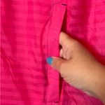 Karhu‎ Fuchsia Hooded Jacket size large bright pink hooded pocket warm up jacket Photo 2