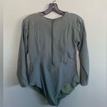 H2OH Colors Women’s Green Long Sleeve Half Zip Sydney Surf Suit Swimsuit Sz XL Photo 0