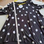 NWT Alembika Circles Polka Dot Asymmetrical Dress Size 4 / US 10 Photo 10
