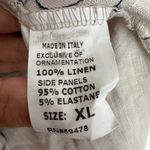 Lina Tomei Linen Dress XL Embroidered Lagenlook Farmer Earthy Cottage Boho Tan Photo 7