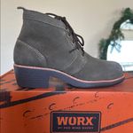 Worx by Red Wing Steel Toe Chukka Boots Lace Up 5124 size 6 Gray Photo 0