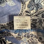 Love the Label Poppy Blue Print Top size XS Flutter Short Sleeve Tassel Ties NWT Photo 11