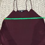 Brandy Melville  Maroon Red Spagetti Strap Tank Top Photo 6