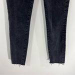 Marine layer  High Rise Skinny Washed Black Jeans Raw Hem Size 26 Photo 4