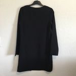 SHAN DIANA Women’s PAP 5 round Neck long sleeve shift dress in black size 2 Photo 6