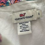 Vineyard Vines  Ocean Life Coral Fish Empire Waist Strapless Dress Size‎ 0 Photo 5