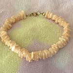 baby pink vintage Moonstone bracelet with 14k gold closure Photo 3