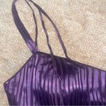 Vintage Purple Ombré Silk Maxi Dress Size L Photo 3