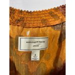 Moulinette Soeurs ‎ Cara Cara Silk Smocked Cold Shoulder Midi Dress Sz 6 Floral Photo 7