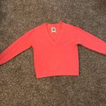 Urban Outfitters pink v-neck soft pullover sweater Photo 0