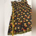 Perceptions  Floral Black Midi Dress Photo 5