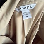 Athleta  Biege Stellar Wide Leg Crop Pants Womens 14 Business Casual Careerwear Photo 5