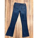American Eagle 360 Super Stretch Bootcut Jeans Dark Wash Women's Size 0 Short Blue Photo 2