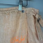 Diesel NWT 100% Linen Vintage Y2K Midi Length Skirt Size 16 Adjustable Side Tie Photo 3