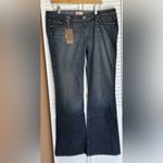 Paige Maternity size 32L 32 long Westbourne blue jeans under belly flare NWT Photo 5