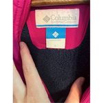 Columbia Pink Sherpa Lined Softshell Coat Size Large Photo 6
