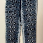 Joseph 100% Silk Pyjama Pants Size 40 Navy Cream Snakeskin Print Lounge Pant Photo 0