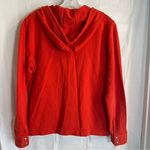 Ralph Lauren  Jeans Co Orange Hoodie‎ Women’s Size Small Full Zip Cotton Normcore Photo 1