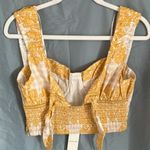 Du Paradis: Marigold cropped, side zip, thick strap top Photo 14