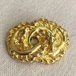 Vintage Gold Tone Shoe Clip Photo 0