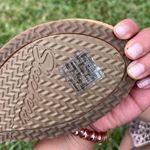 Skechers Sketcher Sandal Wedge Tan Photo 3