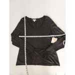 14th & Union Womens Scoop Neck Ruffle Cuff… Photo 4