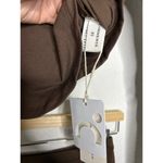 Commense Brown Asymmetrical Cropped Long Sleeve Top & Maxi Skirt Set XS NWT Photo 5