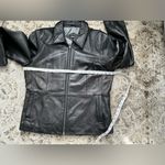 Nice genuine leather jacket 🖤🖤 Black Size L Photo 9