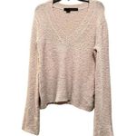 360 Cashmere 360 Sweater Emory Bell Sleeved V-Neckline Soft Knit Sweater Photo 1