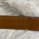 Ralph Lauren buckle blue Italian leather belt Photo 4